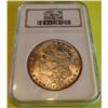 Image 1 : 1887 MS 64 NGC Morgan Silver Dollar