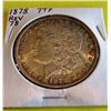 Image 1 : 1878 7TF Rev 78 Morgan Silver Dollar