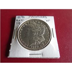 1878 7TF Rev. of 79 XF Grade Morgan Dollar