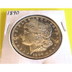 1890 Morgan Silver Dollar