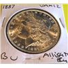 Image 1 : 1887 BU VAM 12 Alligator Eye Morgan Dollar