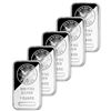 Image 1 : 1 oz Silver Bar Sunshine Mint - 5 Pc. Lot