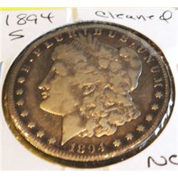 1894 s Better Date Morgan Dollar Cleaned