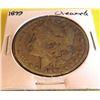 Image 1 : 1899 Better Date Cleaned Morgan Silver Dollar