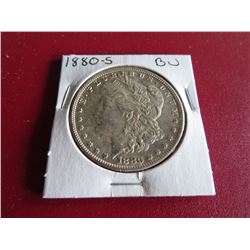 1880 s BU Grade Morgan Dollar