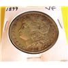Image 1 : 1899 VF Grade Morgan Silver Dollar