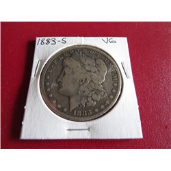 1883 s VG Grade Morgan Dollar