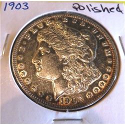 1903 Polished Morgan Dollar
