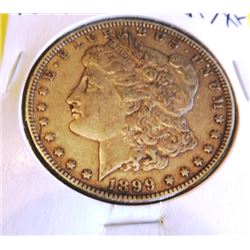 1899 P VF/XF Morgan Silver Dollar