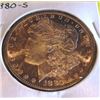Image 1 : 1880 s BU Morgan Dollar Toned