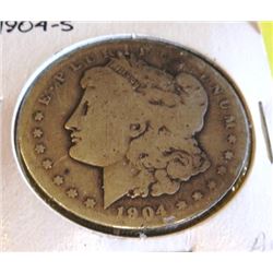 1904 S Better Date Morgan Silver Dollar