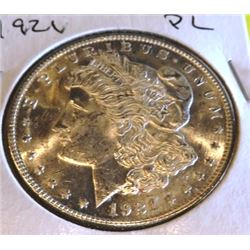 1921 P BU Prooflike Morgan Silver Dollar