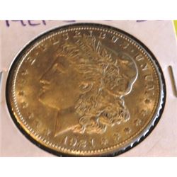 1921 S CH BU Morgan Silver Dollar