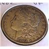 Image 1 : 1902 P VF Grade Morgan Silver Dollar