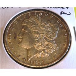 1897 O Cleaned AU Grade Morgan