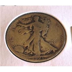 1921 S Better Date Walking Liberty Half Dollar