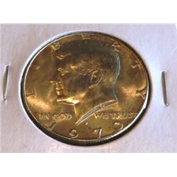 1970 D BU Grade Kennedy Half Dollar-40%