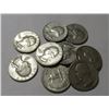 Image 1 : 10 pcs. Washington Quarters 90% Silver