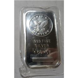 1 oz. Silver Bar Sunshine Mint