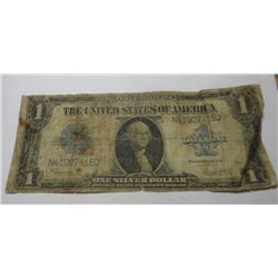 1923 Horseblanket $1 Silver Certificate