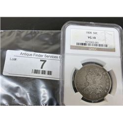 1808 Bust Half VG 10 NGC