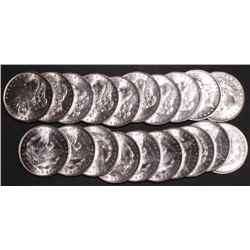 Lot of (20) BU 1890's Mixe Date Roll