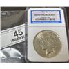 Image 1 : 1923 AU NGC Peace Silver Dollar
