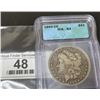 Image 1 : Key Date 1893 CC -G4 Morgan Silver Dollar
