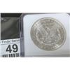 Image 2 : 1886 BU Grade NGC Morgan Silver Dollar