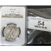 Image 1 : 1938 D F 15 NGC Walking Liberty Half Dollar
