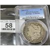 Image 1 : 1883 CC PCGS Genuine Morgan Silver Dollar