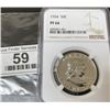 Image 1 : 1954 PF 66 NGC Franklin Half Dollar