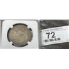 Image 2 : 1824 MS 64 NGC Bust Half Dollar Mint Luster