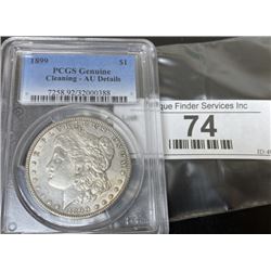 1899 PCGS Genuine Morgan Silver Dollar