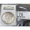 Image 1 : 1897 s MS 62 ANACS Morgan Dollar