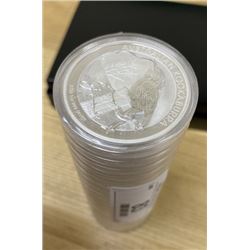 RARE MINT Roll Kookaburra 1 oz Silver 20pcs