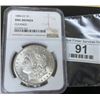 Image 1 : 1884 CC UNC Details Morgan Dollar NGC Slab