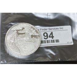2 oz. Railroad Design Silver Round