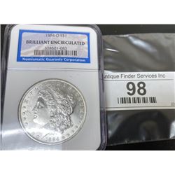 1884 O BU NGC Morgan Silver Dollar