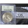 Image 1 : 1925 MS 64 PCGS Peace Silver Dollar