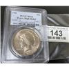 Image 1 : 1921 MS 64 Hi-Relief PCGS Peace Silver Dollar