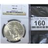 Image 1 : 1923 MS 63 NGC Peace Silver Dollar