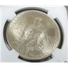 Image 2 : 1922 MS 62 Peace Silver dollar NGC Slab