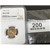 Image 1 : 1931 s MS 63 RB NGC Lincoln Wheat Cent