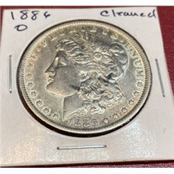 1886 o Cleaned Morgan Dollar Key Date