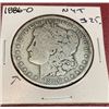 Image 1 : 1886 o Key Date Low Grade Morgan Dollar