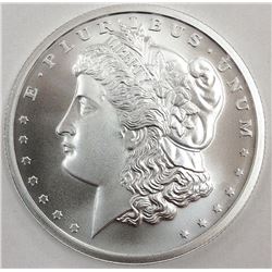 1 oz. Silver Morgan Design Silver Round