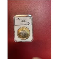 1999 MS 67 US Silver Eagle