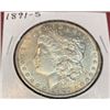 Image 1 : 1891 S Better Date Morgan Silver Dollar