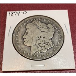 1894 o Better Date Low Grade Morgan Dollar